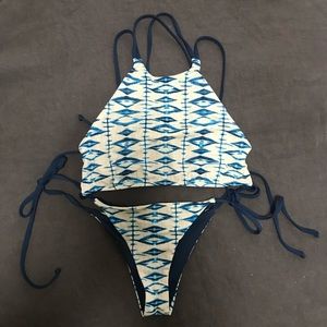 Frankies Bikinis Marley Top & Bottom Shibori